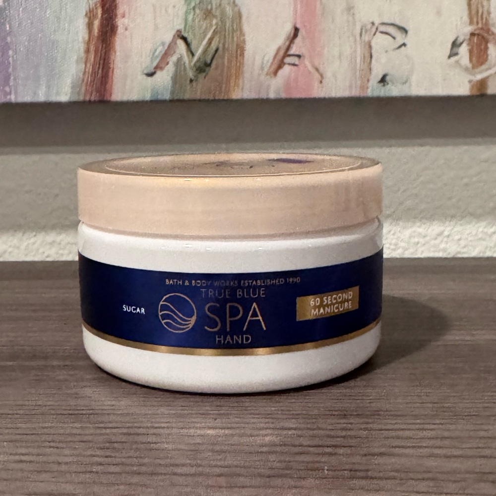 True Blue Spa Manicure Scrub Bath and Body Works